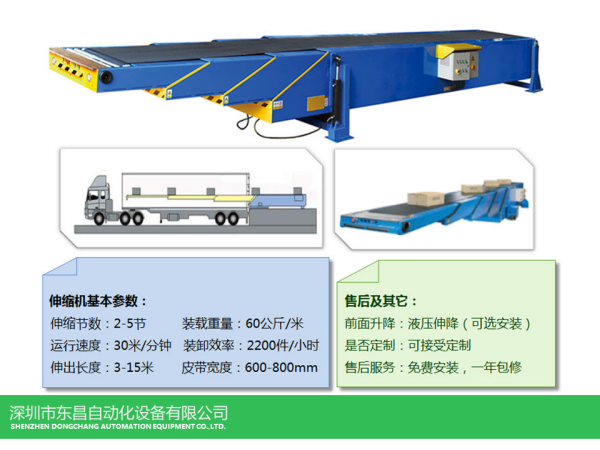 伸缩皮带机定制厂家